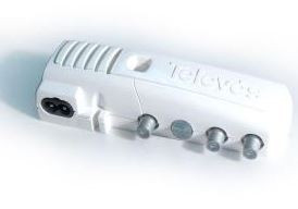 5519 -8424450122877 Televes - Apartment Apartment Matv 1S "F" 47..320/470..862MHz G.17/27 DB VS.105dBµV