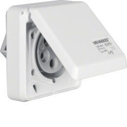 578501 - Conectar - tono.CEE avergonzar 5P 16A, blanco HAGER Ean:4011334333340