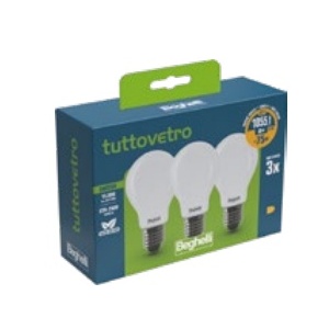 58051 - TVETRO LEDOP 3PZ GOC 8W E27 4K