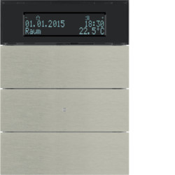 7563593 - B.IQ - BP KNX 3 Tec + Thermóst, Hugs en acier inoxydable: 4011334257264