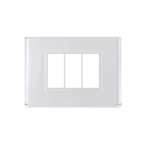 81151 - PLACCA LITE 3FR BIANCA SOL-E
