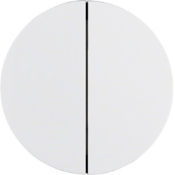 85142139 - R.1/R.3 - tecla dupla, branco HAGER EAN:4011334368700