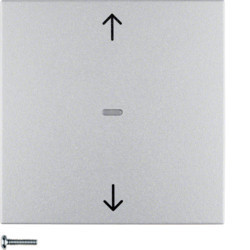 85241183 - B.7 - Entor Keys, Aluminium Mate Hager Ean: 4011334371014