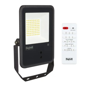 86172 - FL LED 50W NERO IP65 SENS 6K5