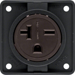 862542510 - Intersecarse - salida NEMA 6-20R, negro HAGER Ean:4011334351085