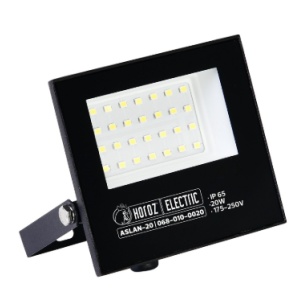 8680985561356 - ASLAN-20 20W BLACK 6400K 175-250V LED PROJETOR