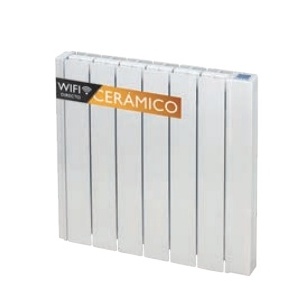 90760006 - Aquecedor cerâmico RDC6 com controle direto via Wi-Fi. Inércia térmica avançada. Programável. 1000W 1000 W