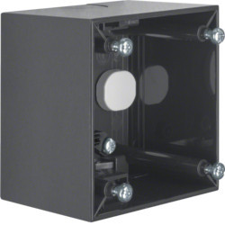 911512515 - Integro - Cx. surface x1, anthracite Hager EAN: 4011334294184