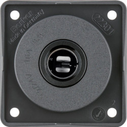 945172505 - Integro - tomada 12V, antracite mate HAGER EAN:4011334241034