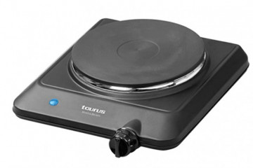 974665000 Taurus 974665000 - Volcan de poêle électrique Uno 1500W, 18 cm, poêle électrique portable, 9 niveaux