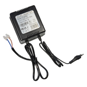 AC/AC-Transformator – AC-Eingang 230 V – AC-Ausgang 24 V 5 A – Kabellänge 1 m – 102 (Al) x 120 (Lg) x 80 (Fd) mm – 1870 g