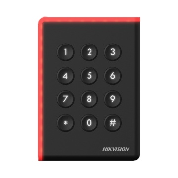 Access Reader - MF Card Access Depire and Pin - LED and Acoustic Indicator - WIEGAND 26/34 | RS485 - Compatible with Hikvision Controllers - Apt for IP65 outdoor