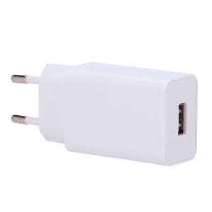 Alimentador USB - Tomada de tipo europeu - Entrada AC 100-240 V / 0.5 A - Saída USB A DC 5 V / 1 A - Potência máxima 5 W - Compatível com TEDEE-BRIDGE-WBT