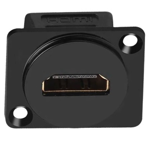 Anschluss – HDMI-Stecker-Kabel auf HDMI-Stecker-Kabel – zwei HDMI-Buchsen – Unterputzmontage