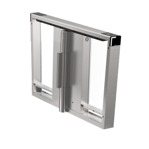 Armário principal do torniquete de acesso bidireccional - Barreira motorizada | 12.000.000 ciclos - Horários, alarmes e modos de abertura - Sem portas | Personalizável com DS-KSD55-x - Fabricado em aço inoxidável SUS304 - Controlador e leitor DESFire e QR
