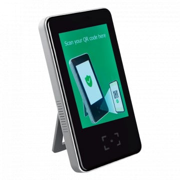 Autonomous Access Control - Code Access QR - Relay or Alarm Output - Screen 5 "IPS - Time Control | Access Time - Apt for Interior