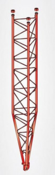 Bastardo Inferior reforzado Torre 450 GQ+Rojo 3m