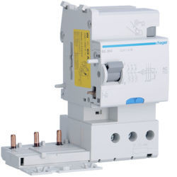 BS364 - DIF Block. 3p 63a Sel. 1A AC 3M Hager EAN -Typ: 3250611493648