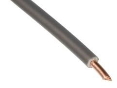 Cable H07V-U 2,5 gris PREÇO PONER METRO
