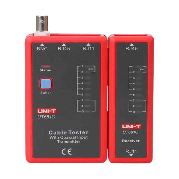 Cable Tester - Cable State Verification RJ45/RJ11/BNC - Testing Fast Mode and Slow Mode - Automatic Deleted