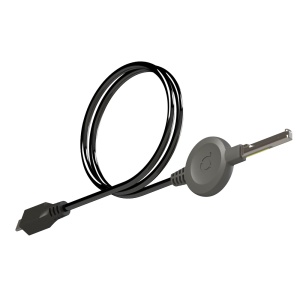 Cabo de programação - Adequado para cilindros S5 - Ligação através de micro USB - Ligação com ILOQ-TOKEN ou ILOQ-TOKENADAPTOR