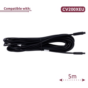 Cabo extensor da câmara B2B-5M - Comprimento 5M - Compatível com CV200XEU