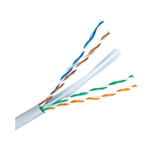 Cabo UTP Safire - Categoria 6A - Conductor BC, pureza 99.9% cobre - Atende com 100m Fluke test - Bobine de 305 metros - Diâmetro 5.6 mm