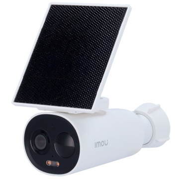 Câmara a bateria Cell 3C All In One 3MP - Wi-Fi 2.4 GHz / 5000mAh / Painel solar 2.2W - 2.8 mm / IV + Full Color - Áudio bidirecional / Sirene + Flash - Sensor PIR / Deteção de humanos - Apto para exterior / IP66