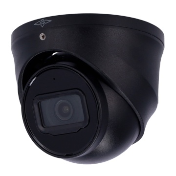 Cámara IP Torreta X-Secundario Negro - 4 Megapíxel (2688x1520) - Lente 2.8 mm / LED Rango 30 m - WDR 120 dB | Micrófono incorporado - Papa | H.265+ - Deberes inteligente