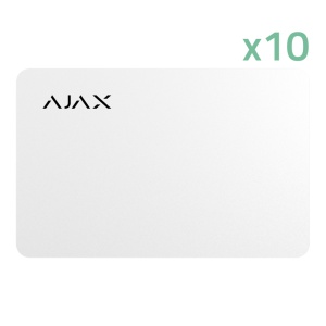 Cartão de acesso sem contacto - Tecnologia Mifare DESFire® - Compatível com o KeyPad Plus e o KeyPad TouchScreen - Máxima segurança e rápida identificação do usuário - Cor branco