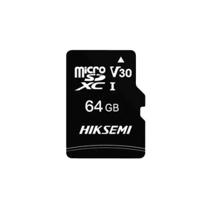 Cartão microSD Hikvision - Capacidade 64 GB - Classe 10 | Velocidade R/W: 92/15 MB/s - Ciclos E/P: até 200 - Câmaras Home, Smartphones, Tablets