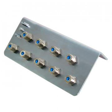 Châssis pour les connecteurs CATV RG-CC, 9 "F"