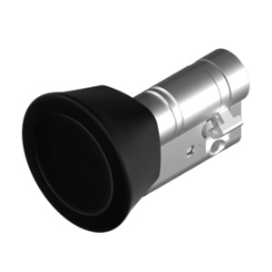 Cilindro inteligente S50 com leitor longo - Abertura com TAG NFC ou APP móvel - Sem necessidade de bateria (alimentado por NFC) - Dimensões 10 (interior) x 30 (exterior) mm - Comprimento ajustável com ILOQ-S50-EXTENSION-x - Exterior IP65 | Parte interior