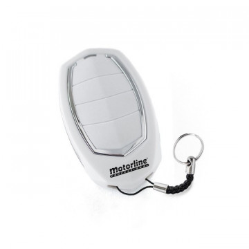 Comando 4 Canais Preto 433Mhz Motorline Falk Branco