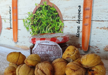Compota, zurück von der Hügel mit Brandy (150gr)