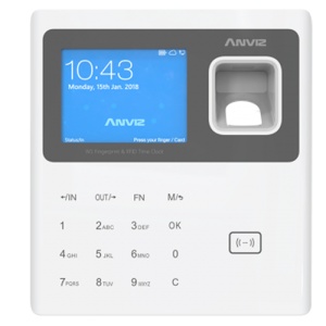 Control de presencia - Imprimir digital, tarjeta EM e Alfiler - 3.000 grabaciones | 100.000 archivos - TCP/IP, Wifi e USB - 2.8" Tft | 8 Modos de presencia - Crosschex