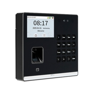 Controlo de presença e acesso simples - Facial, impressão digital, cartão EM e PIN - 1.000 impressões | 150.000 registos - 2.8" TFT , TCP/IP, Wi-Fi, USB e relé - Presença de software: GoTime Cloud