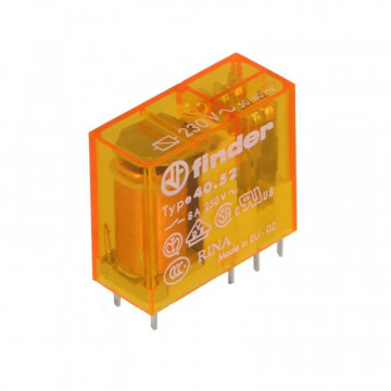DPDT Relay 230VAC 8A Finder 40.52.8.230.0000