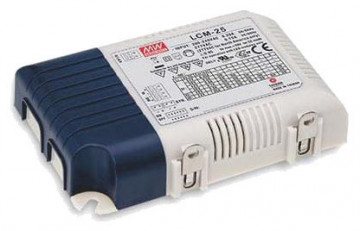Drive CC Prog. Led dimável 0/1-10V 25W Mean Well