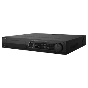 DVR Hikvision 5n1 - 32 CH HDTVI / HDCVI / AHD / CVBS - Hasta 48 canales IP - Salida HDMI 4K, HDMI 1080p y VGA - Reducción de falsas alarmas basada en IA de 8 canales - Compatible con 4 discos duros de hasta 12 TB cada uno