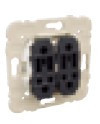 Efapel - 21207 Light Double Tulculating Button - 5603011615475