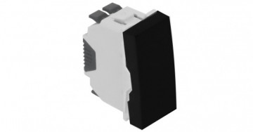 EFAPEL - 45010SPM Switch Unipolar 1 MATE BLACK MODULE - 5603011616311