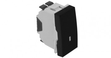 EFAPEL - 45015SPM INTERRUPTOR LUMINOSO 1 MÓDULO PRETO MATE - 5603011616335