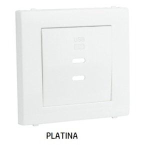 EFAPEL - 50674TPL CENTRO CARREG DUPLO USB TIPO A E TIPO C PL - 5603011647445