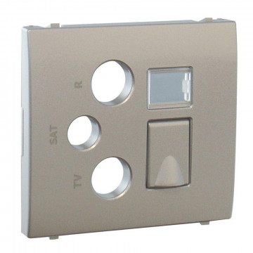 EFAPEL - 50770TPR CENT TONI MISTO R-TV-SAT-RJ45/R-TV-SAT-RJ45-FO - 5603011572679