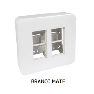 EFAPEL - 83411SBM Post de travail 2x4mod White Mate - 5603011643850