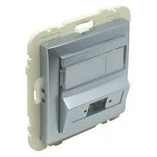 EFAPEL - 90441SIS RIM W / Module 1 Sortie pour le connecteur RJ45 GRIS - 5603011618278