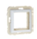 Efapel - 90881TDU Universal Central Rim Q45 Gold - 5603011607524