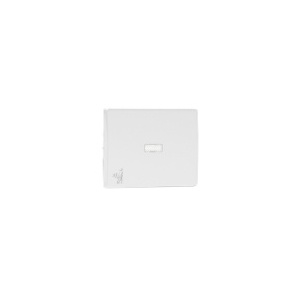 Efapel - Clé 70796TBR pour lumin avec symbole employé blanc - 5603011561420