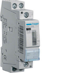 ERC218 - Relay Command 16A, 1NA+1NF, 230 V 1M Hager EAN: 3250612400492